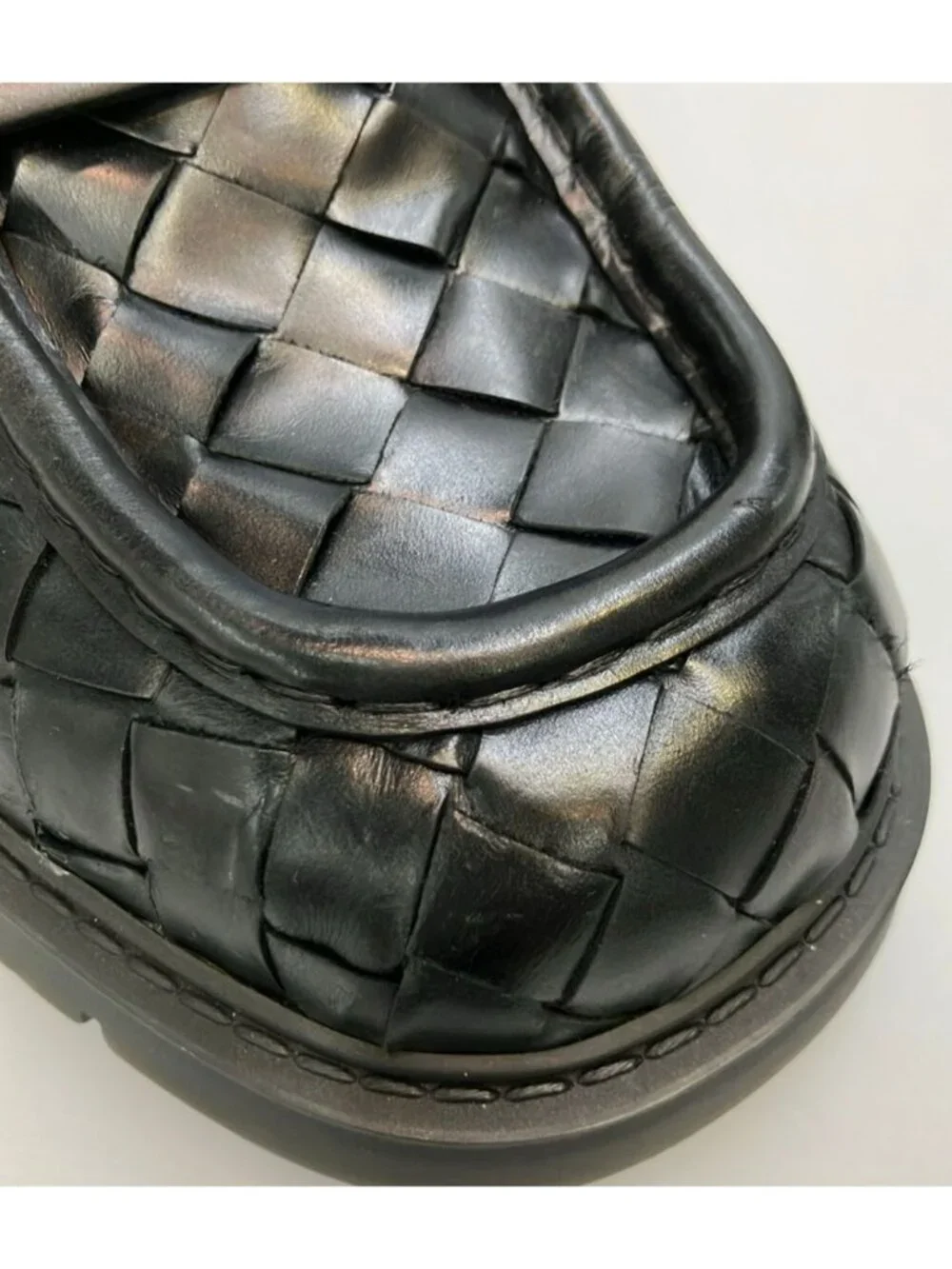 Bottega Veneta Haddock Loafers Intrecciato